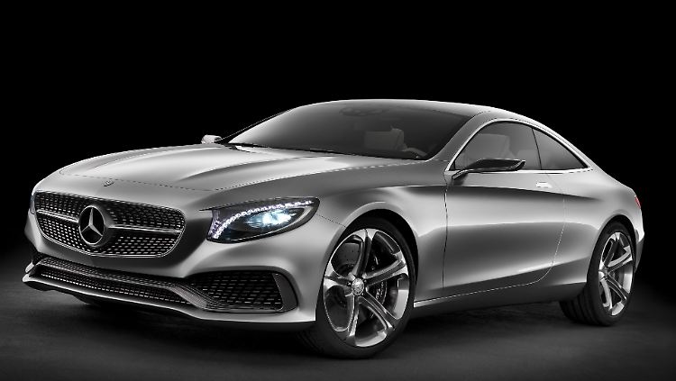 Mercedes-Benz-Studie zum S-Coupe, das 2014 auf den Markt kommen soll.