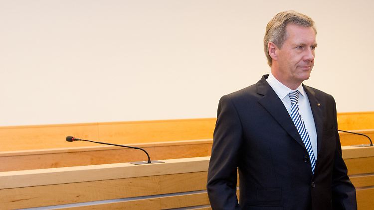 Wulff im Landgericht in Hannover.