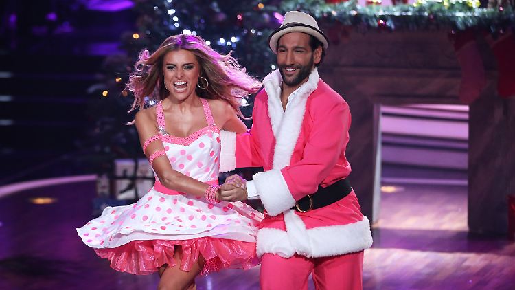 Sophia Thomalla wurde mit Tänzer Massimo Sinato schon als Siegerin gehandelt - dann gewann aber doch eine andere.