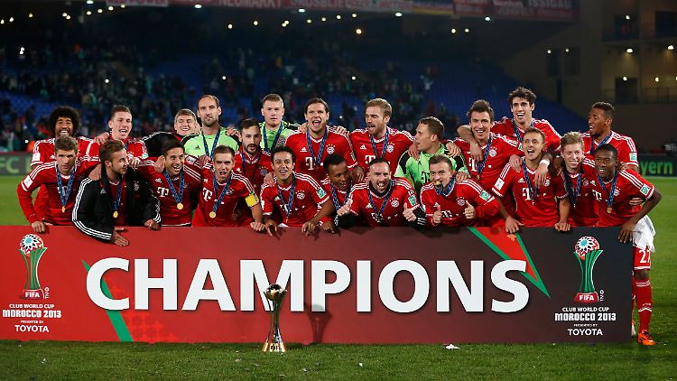 Und noch ein Titel für den FC Bayern, diesmal: Weltmeister.