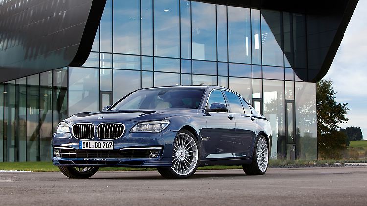 Die schärfste Version eines 7er BMW bietet im Augenblick Tuner Alpina mit dem B7 an.