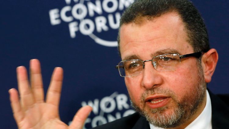 Haschim Kandil, noch als Regierungschef auf dem Wirtschaftsforum in Davos, im Januar 2013.