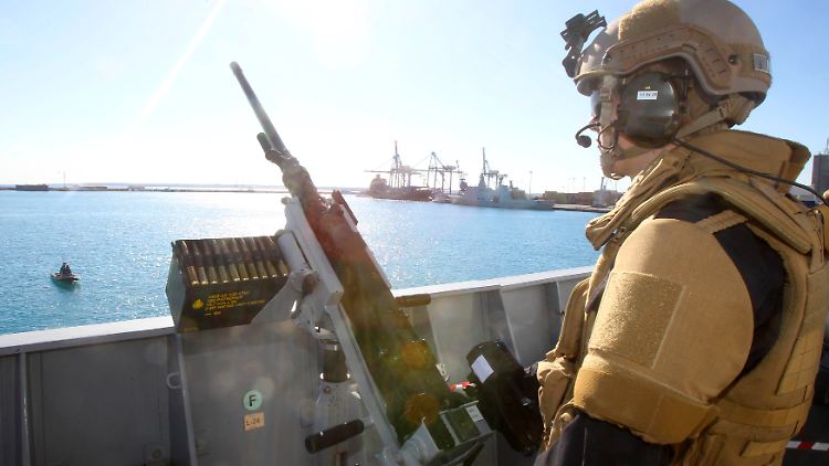 Norwegische Spezialkräfte zur See sind Teil der Anti-Chemiewaffen-Mission.
