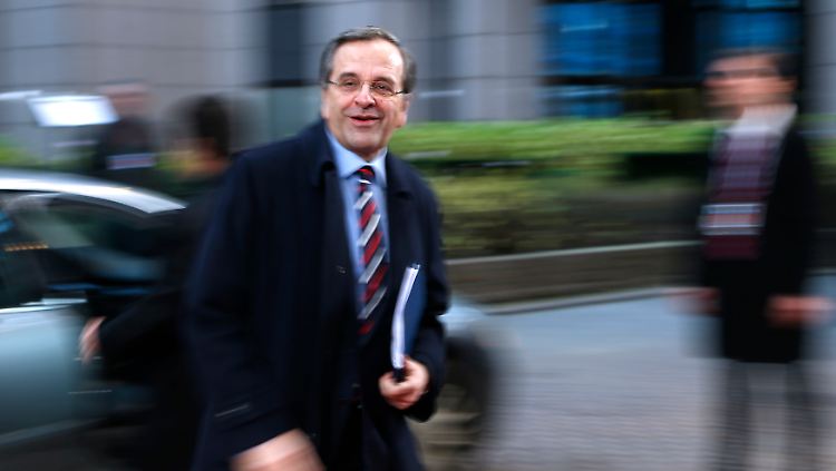 Es geht voran: Regierungschef Samaras stellt den Griechen eine Zukunft ohne neue Hilfsmilliarden in Aussicht - und zwar schon bald.