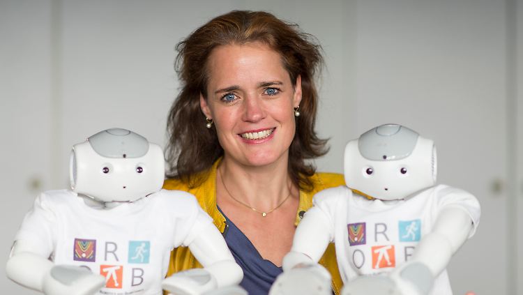 Katja Mombaur entwickelt mit 40 Wissenschaftlern menschenähnliche Roboter.