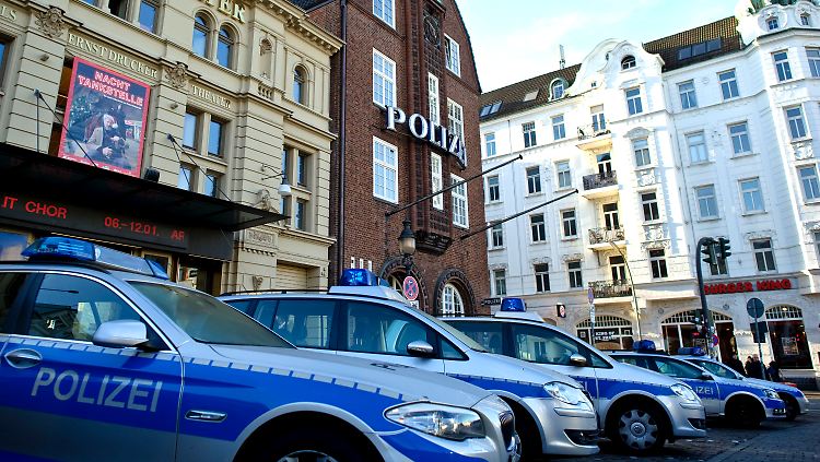 Die Davidwache an der Reeperbahn.