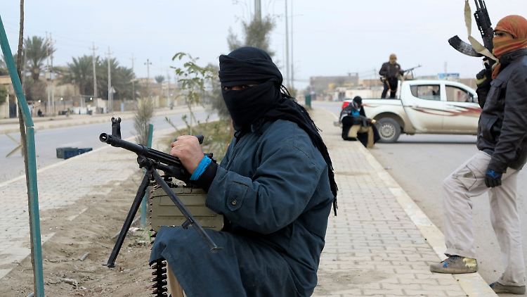 Diese Aufnahme bewaffneter Kämpfer in Ramadi entstand bereits zu Beginn des Jahres.