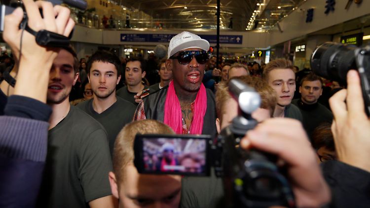 Dennis Rodman will zu Kims Geburtstag bei einer Basketball-Gala mitspielen.