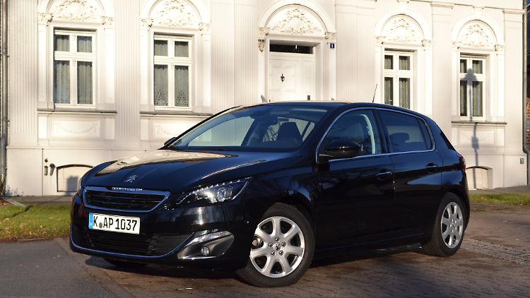 Schnörkellos und klar präsentiert sich der neue Peugeot 308, gespickt mit deutschen Tugenden.