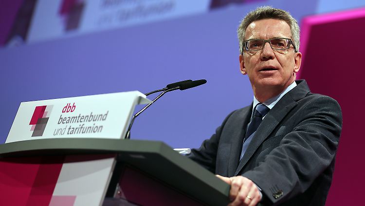 De Maizière ist jetzt Bundesinnenminister.