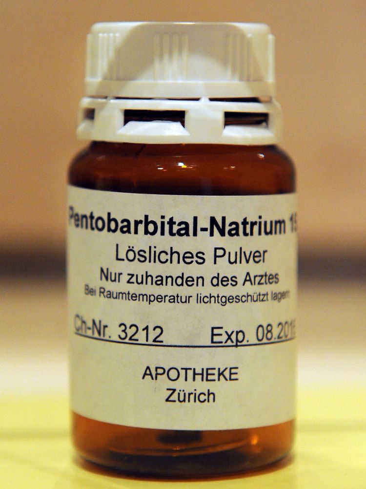Pentobarbital-Natrium wirkt tödlich und wird in der Schweizer Sterbehilfe verwendet.
