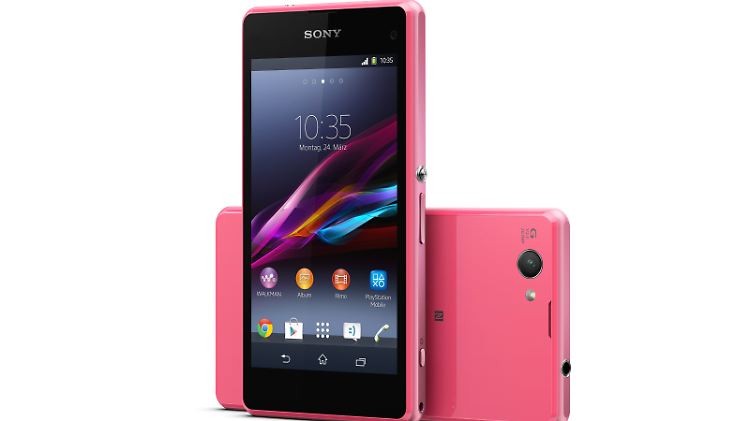 Sony verkauft das Xperia Z1 Compact in Schwarz, Weiß, Gelb und Pink.