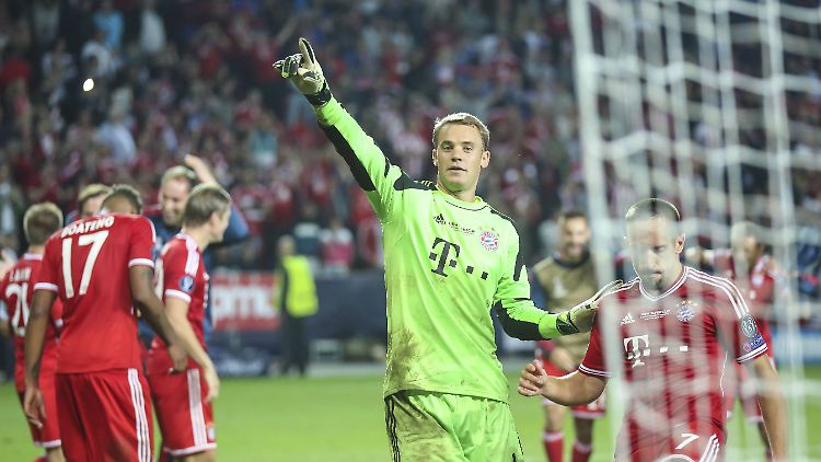 Ein sicherer Rückhalt für den Triple-Sieger: Manuel Neuer.