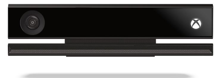 Das Kinect-Modul wird über oder unter dem Fernseher platziert und erkennt den Nutzer automatisch.