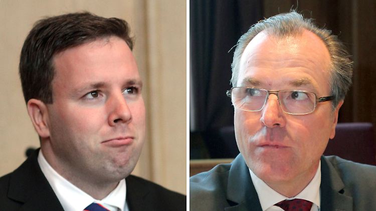 Robert (l.) und Clemens Tönnies (r.): Am Freitag geht vor dem Landgericht Bielefeld ein Prozess um die Macht beim Fleischkonzern Tönnies weiter.