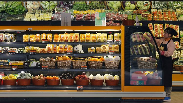 Vor allem ein gebremster Anstieg der Lebensmittelpreise dämpfte die Inflation.