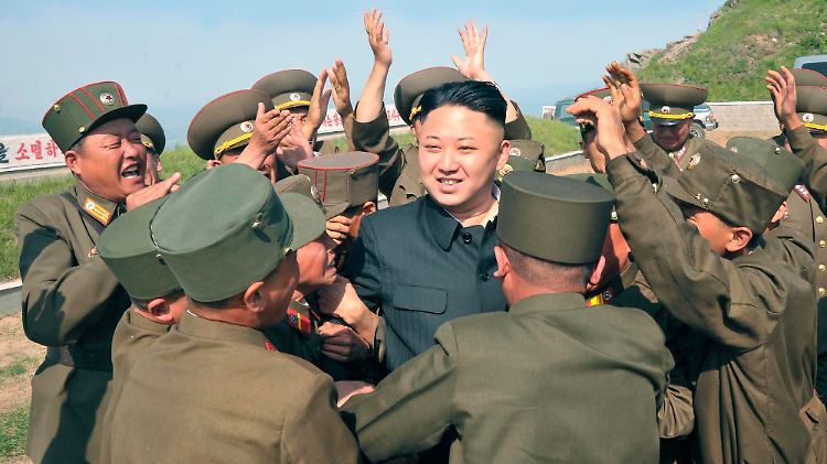 Das Volk liebt seinen "Obersten Führer": Bilder wie diese sind Kim Jong Un nicht Unrecht.