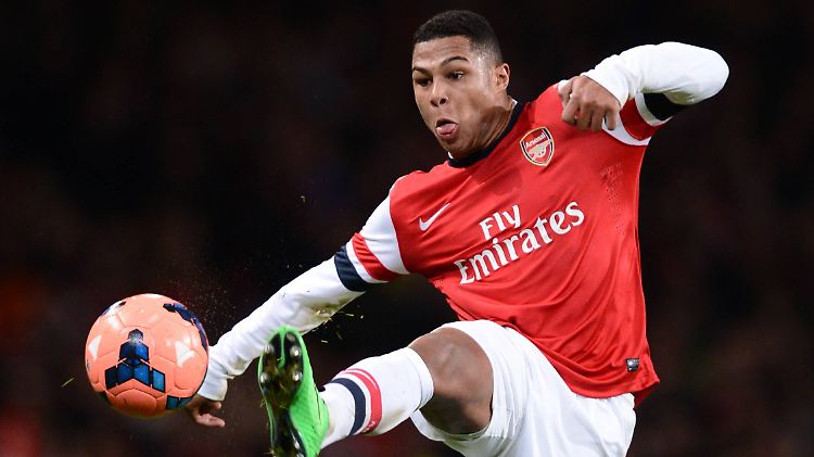 "Er ist wie ein kleiner Boxer, er ist ein kleiner Kämpfer": Serge Gnabry.