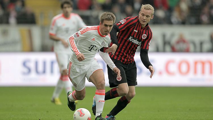 Im nächsten Jahr Konkurrenten um einen Platz im Bayern-Mittelfeld: Philipp Lahm (l.) und Sebastian Rode.