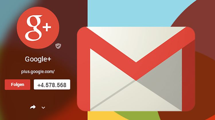 Google Plus und Gmail wachsen enger zusammen.