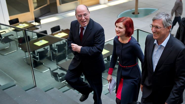 Kommen bisher nicht gegen den radikalen Flügel ihrer Partei an: Gregor Gysi, Katja Kipping und Bernd Riexinger.
