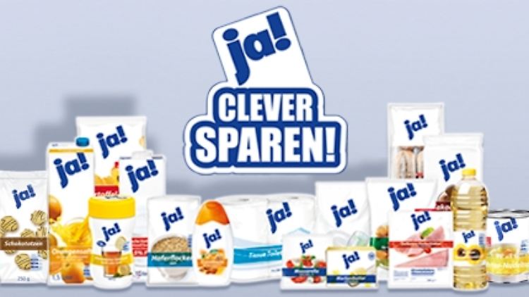 "Ja!" ist die Eigenmarke von Rewe.