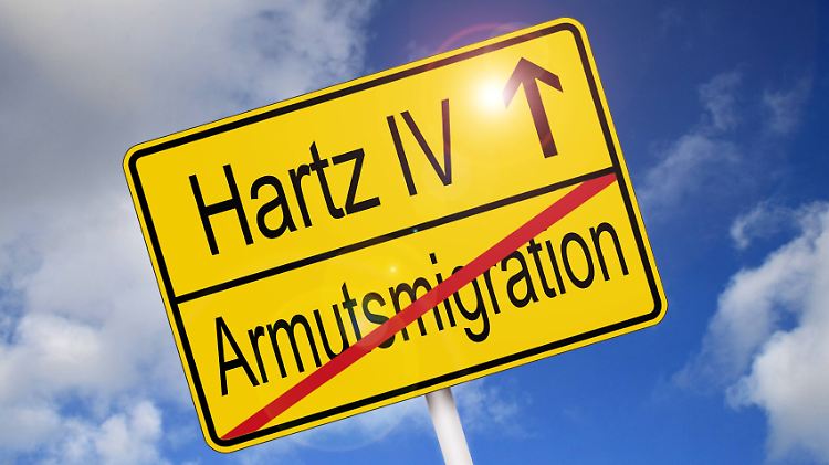 Armutsmigration aus EU-Ländern wurde zuletzt in Deutschland kontrovers diskutiert - auch die Debatte um Hartz IV spielte dabei eine Rolle.