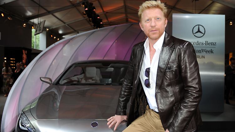 Becker auf der Mercedes-Benz Fashion Week im Juli 2011 in Berlin.