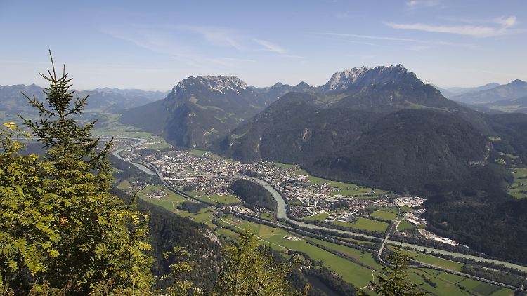Blick auf Kufstein und den Inn: Die junge Französin wollte für ein Jahr in der Tiroler Kleinstadt studieren. 