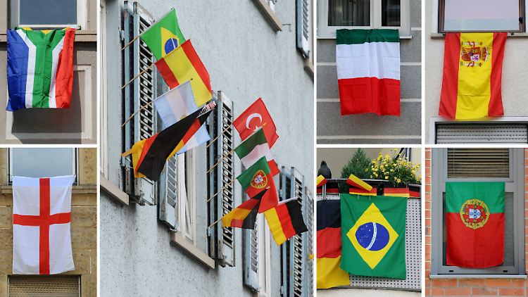 Menschen aus 186 Staaten leben in Deutschland.