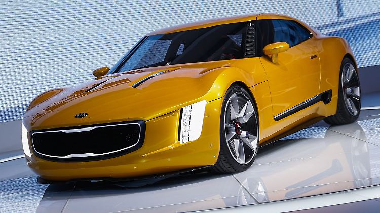Mit der Sportwagen-Studie GT4 Stinger will der koreanische Autobauer Kia sein sportliches Profil schärfen.
