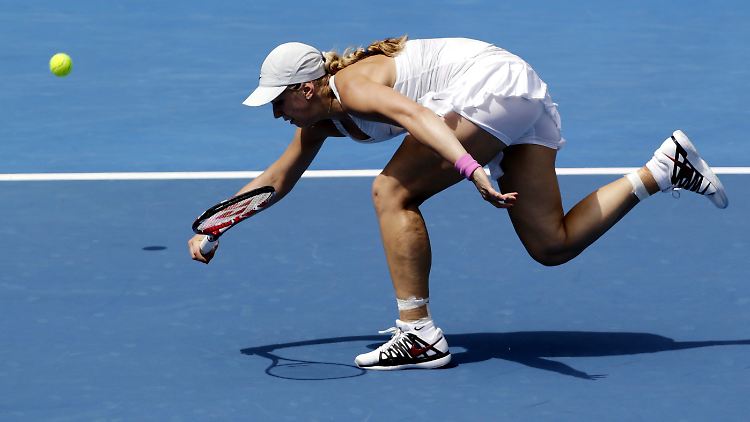 56 vermeidbare Fehler waren einfach zu viel: Für Sabine Lisicki sind die Australian Open vorbei.