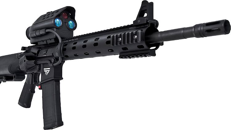 Die TrackingPoint 500 Series AR Smart Rifle nutzt Hightech, um ungeheuer präzise zu töten.