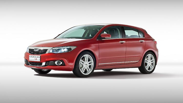 Die Schrägheck-Version des Qoros 3 basiert auf der Plattform der Limousine, ist aber ein wenig kürzer.