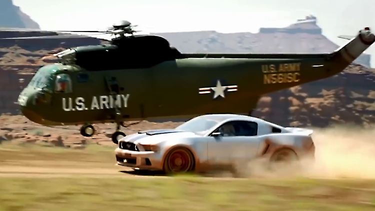 Kein Film über Straßenrennen, jedenfalls nicht, wenn er aus Hollywood kommt, ohne einen Shelby Ford Mustang.