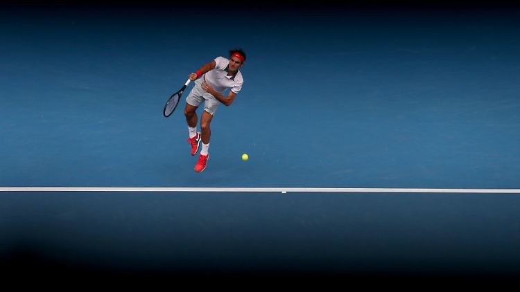 Souverän: Roger Federer zeigt in Melbourne bisher keine Schwächen.