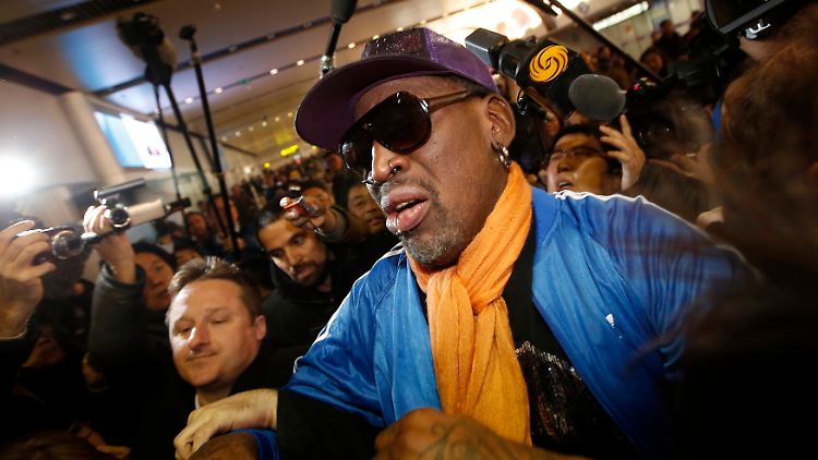 Bereits eine Woche ist Dennis Rodman bereits in der Entzugsklinik, berichtet sein Manager Darren Price.