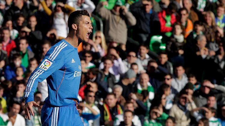 Kantersieg in Sevilla: Cristiano Ronaldo und Real Madrid.