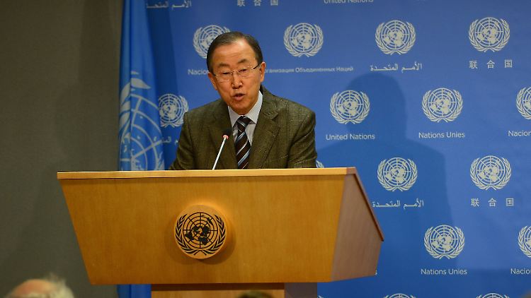 "Zutiefst enttäuscht": Ban Ki Moon begründet seine Entscheidung mit dem Verhalten Teherans.