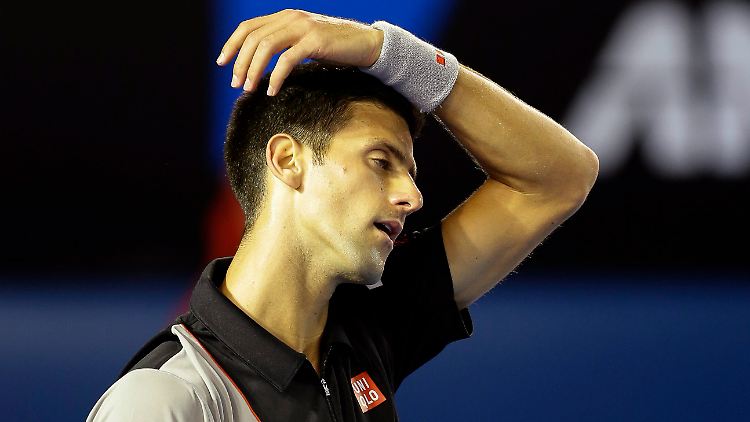 Drama in fünf Sätzen: Novak Djokovic.