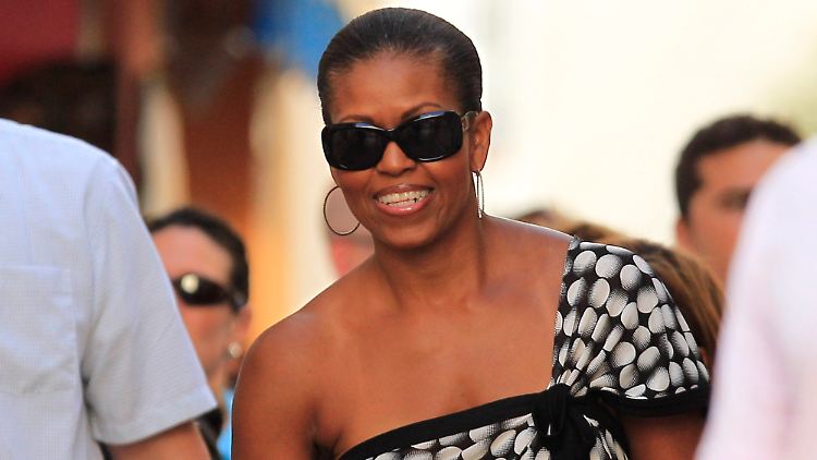 Auf Städtereise ohne offizielle Termine: Michelle Obama.