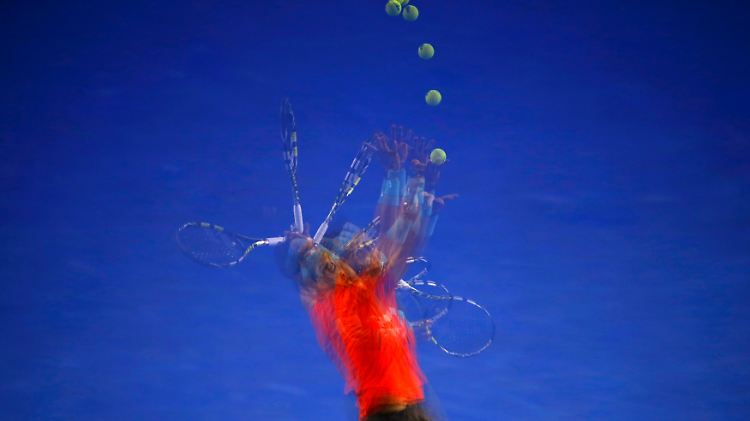 Tennisroboter: Rafael Nadal spielte gegen Federer gnadenlos gut.