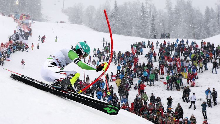 Weltklasse im Slalom: Der Prestigesieg in Kitzbühel dürfte Felix Neureuther Selbstvertrauen für die Winterspiele in Sotschi geben.