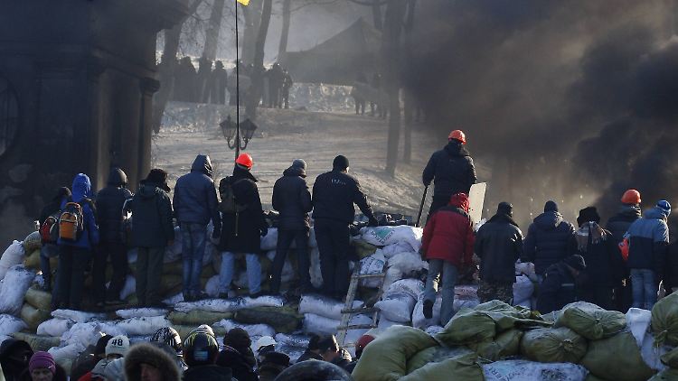 "Ich habe Angst vor dem, was uns in den nächsten Stunden und Tagen in der Ukraine bevorsteht", sagt Oppositionsführer Klitschko.