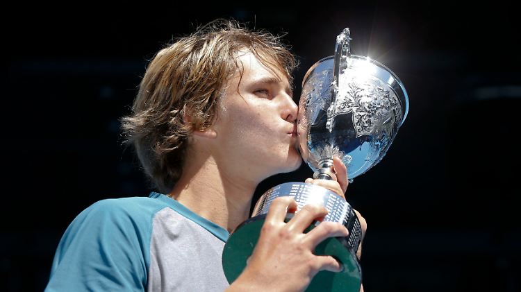 Alexander Zverev träumt schon von Titeln bei den Großen.
