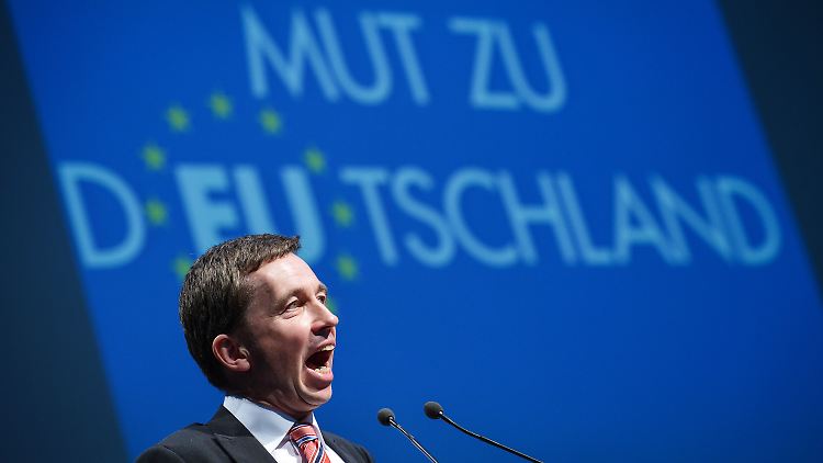 Bernd Lucke verspricht "Alternativen zur Schmalspurpolitik der Altparteien".