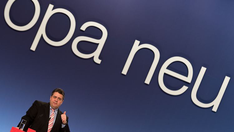 Sigmar Gabriel scheint mächtig zugelegt zu haben, zumindest vom politischen Gewicht her.
