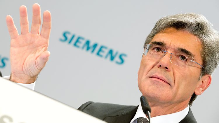 Siemens-Chef Joe Kaeser gibt den Märkten mit guten Zahlen Hoffnung.