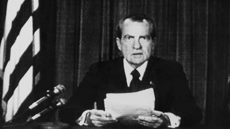 Mit ihm fing alles an: Richard Nixon musste wegen der Watergate-Affäre als einziger der US-Präsidenten zurücktreten.