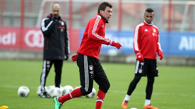 Mandzukic hat wohl wieder "gearbeitet wie ein Tier" - so wie es Chefmahner Matthias Sammer gefordert hatte.
